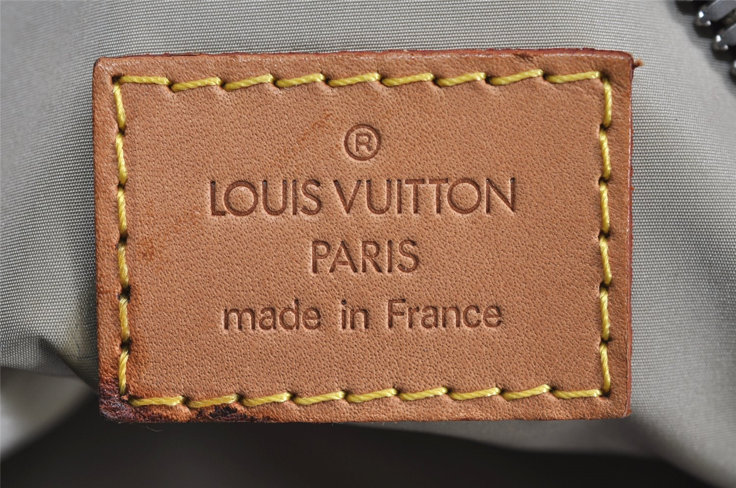 Authentic Louis Vuitton Damier Geant Aventurier Boston Bag Brown M93060 LV 1956J