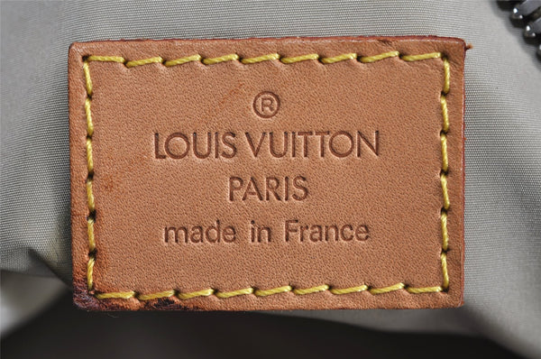 Authentic Louis Vuitton Damier Geant Aventurier Boston Bag Brown M93060 LV 1956J