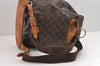 Authentic Louis Vuitton Monogram Montsouris GM Backpack M51135 LV 1959J