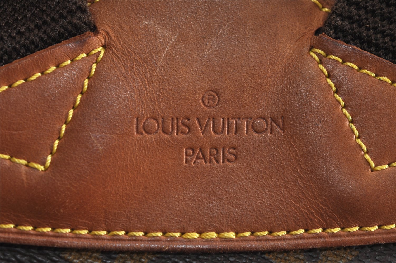 Authentic Louis Vuitton Monogram Montsouris GM Backpack M51135 LV 1959J