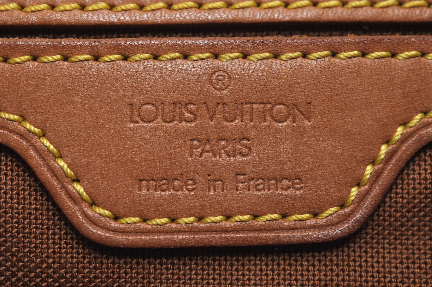 Authentic Louis Vuitton Monogram Montsouris GM Backpack M51135 LV 1959J