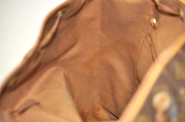 Authentic Louis Vuitton Monogram Montsouris GM Backpack M51135 LV 1959J