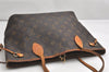 Authentic Louis Vuitton Monogram Neverfull PM Shoulder Tote Bag M40155 LV 1959K