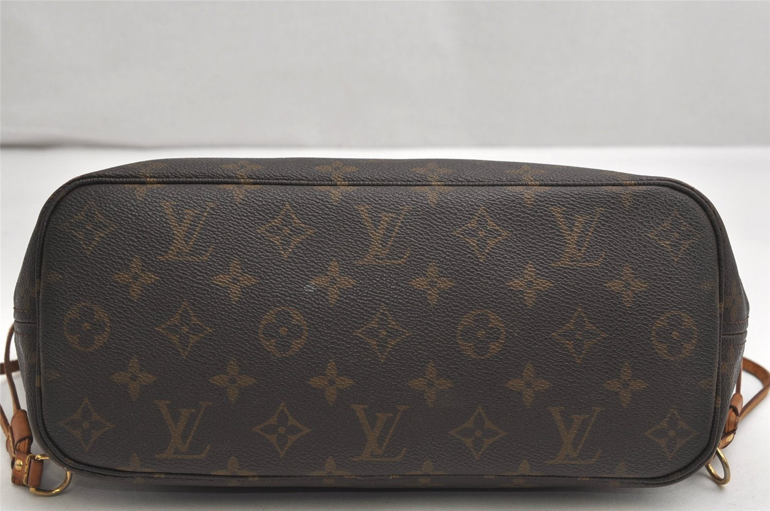 Authentic Louis Vuitton Monogram Neverfull PM Shoulder Tote Bag M40155 LV 1959K