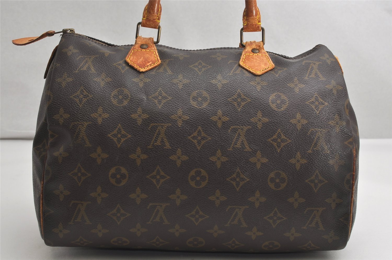 Authentic Louis Vuitton Monogram Speedy 30 Hand Boston Bag M41526 LV Junk 1960K