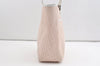 Authentic Christian Dior Trotter Shoulder Tote Bag Canvas Leather Pink 1963J