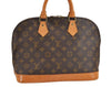 Authentic Louis Vuitton Monogram Alma Hand Bag Purse M51130 LV 1964J