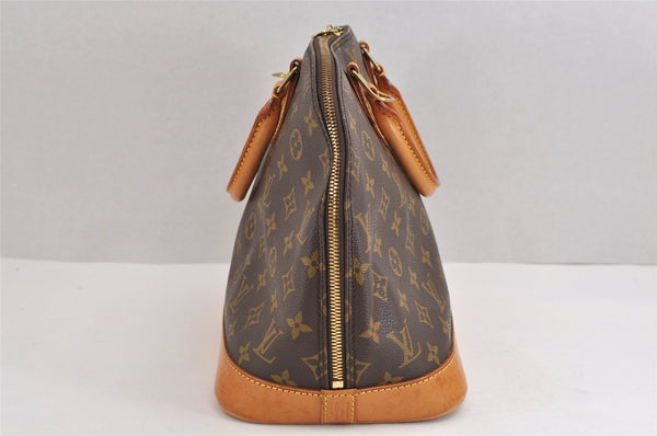 Authentic Louis Vuitton Monogram Alma Hand Bag Purse M51130 LV 1964J