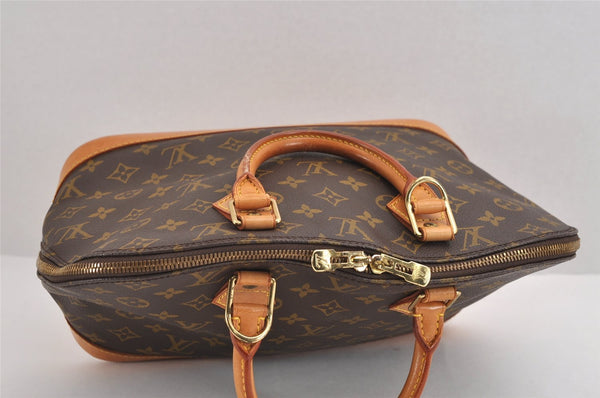 Authentic Louis Vuitton Monogram Alma Hand Bag Purse M51130 LV 1964J