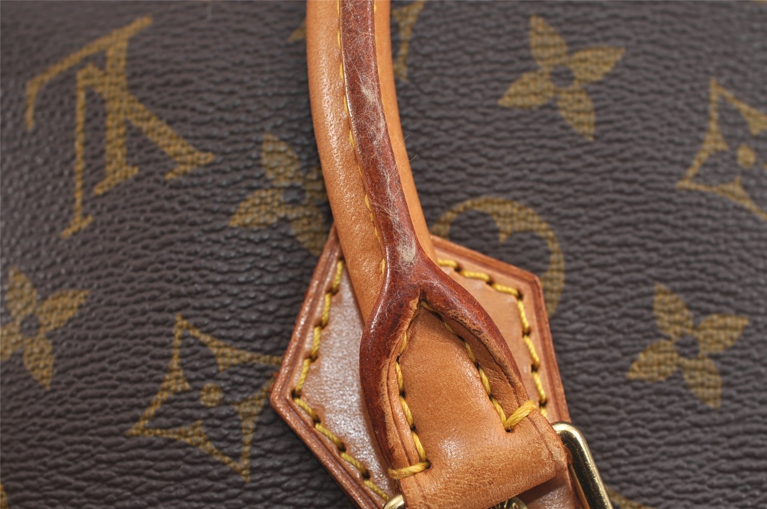 Authentic Louis Vuitton Monogram Alma Hand Bag Purse M51130 LV 1964J