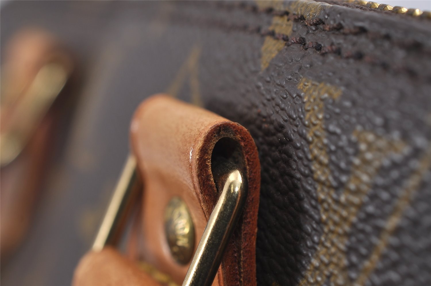 Authentic Louis Vuitton Monogram Alma Hand Bag Purse M51130 LV 1964J