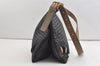 Authentic BOTTEGA VENETA Intrecciato Leather Shoulder Cross Hand Bag Black 1965J