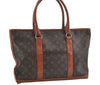 Auth Louis Vuitton Monogram Sac Weekend PM Vintage Tote Hand Bag M42425 LV 1968J