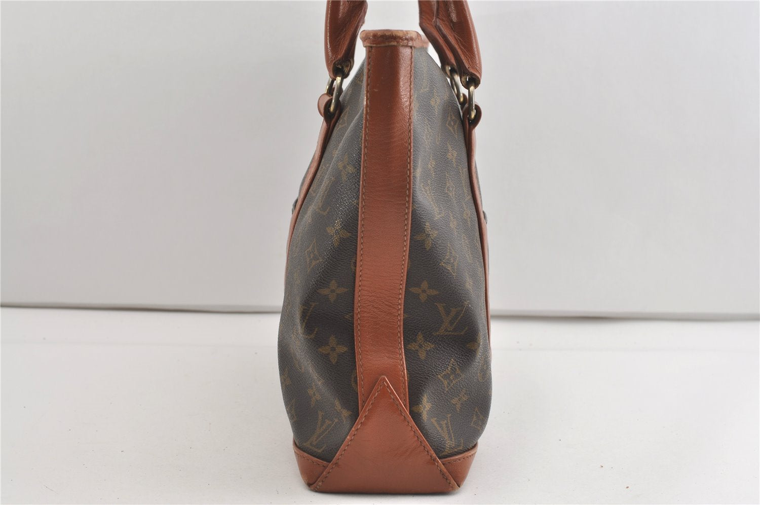 Auth Louis Vuitton Monogram Sac Weekend PM Vintage Tote Hand Bag M42425 LV 1968J