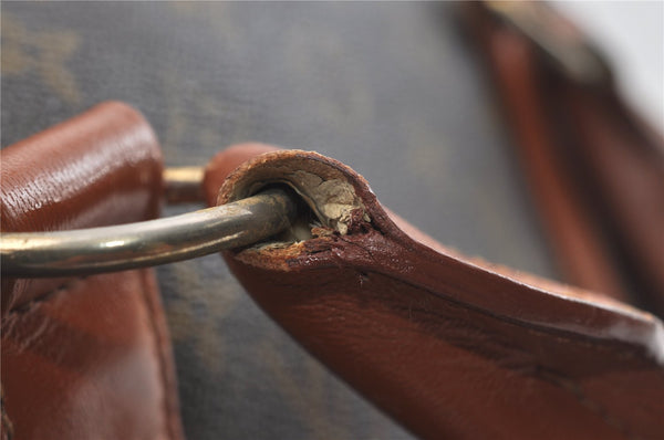 Auth Louis Vuitton Monogram Sac Weekend PM Vintage Tote Hand Bag M42425 LV 1968J