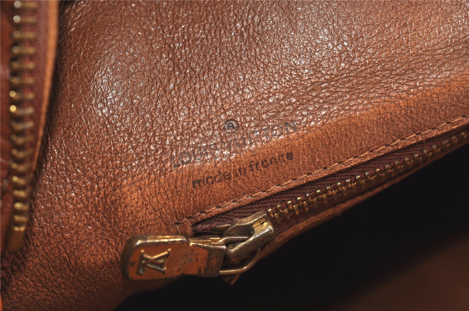 Auth Louis Vuitton Monogram Sac Weekend PM Vintage Tote Hand Bag M42425 LV 1968J