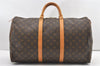 Authentic Louis Vuitton Monogram Keepall 50 Travel Boston Bag M41426 LV 1969J