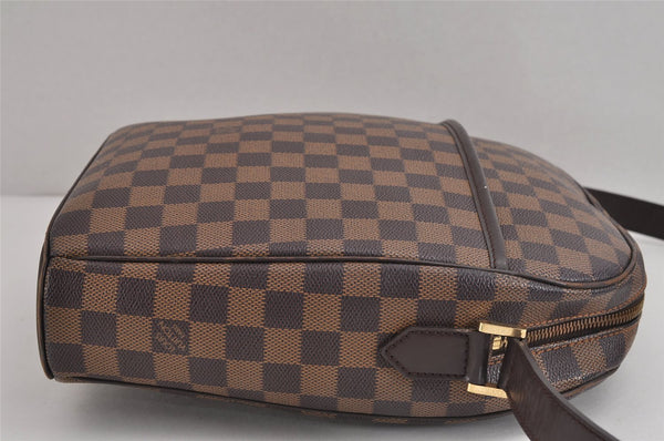 Authentic Louis Vuitton Damier Ipanema GM Shoulder Cross Bag N51292 LV 1970J