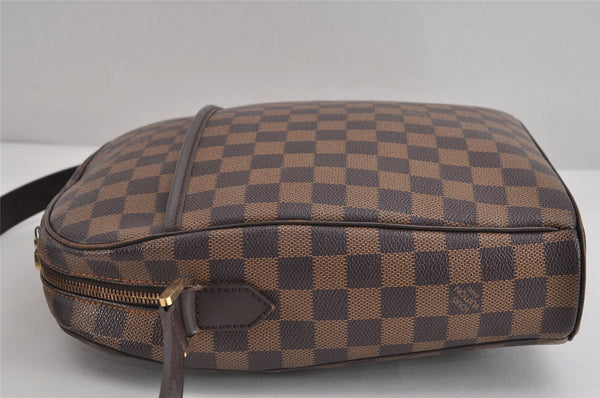 Authentic Louis Vuitton Damier Ipanema GM Shoulder Cross Bag N51292 LV 1970J