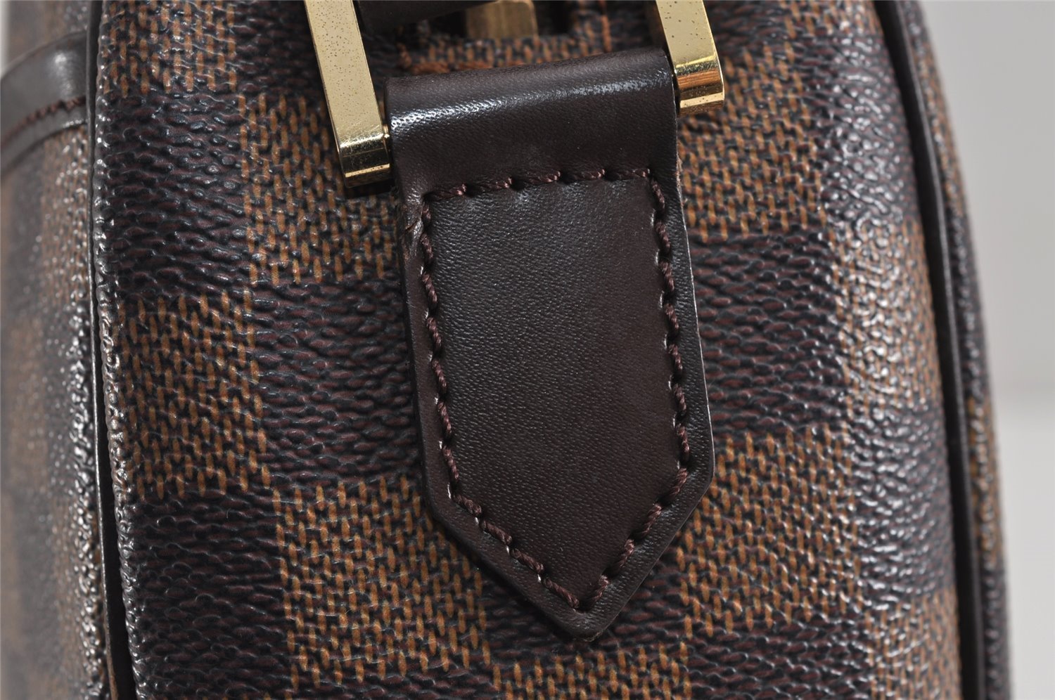 Authentic Louis Vuitton Damier Ipanema GM Shoulder Cross Bag N51292 LV 1970J