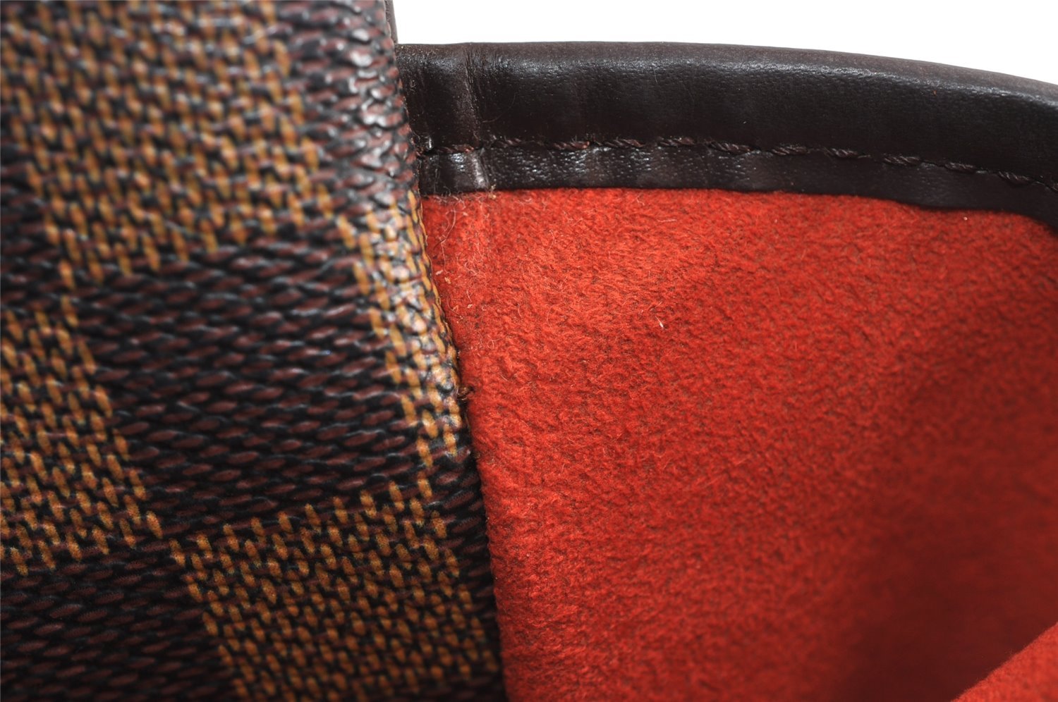 Authentic Louis Vuitton Damier Ipanema GM Shoulder Cross Bag N51292 LV 1970J