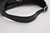 Authentic GUCCI Sherry Line Kandinsky Shoulder Bag GG Canvas Leather Black 1970K