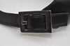 Authentic GUCCI Sherry Line Kandinsky Shoulder Bag GG Canvas Leather Black 1970K