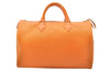 Authentic Louis Vuitton Epi Speedy 30 Hand Boston Bag Orange M5902H LV 1971J