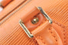 Authentic Louis Vuitton Epi Speedy 30 Hand Boston Bag Orange M5902H LV 1971J