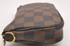 Authentic Louis Vuitton Damier Marais Bucket Pouch Purse Clutch LV 1974J