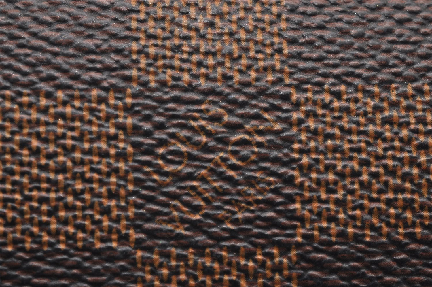 Authentic Louis Vuitton Damier Marais Bucket Pouch Purse Clutch LV 1974J