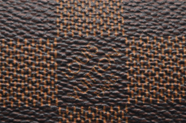 Authentic Louis Vuitton Damier Marais Bucket Pouch Purse Clutch LV 1974J