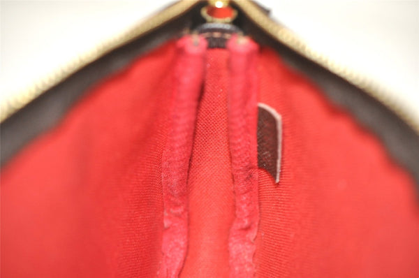 Authentic Louis Vuitton Damier Marais Bucket Pouch Purse Clutch LV 1974J