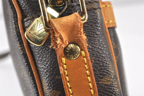 Authentic Louis Vuitton Monogram Danube Shoulder Cross Body Bag M45266 LV 1974K