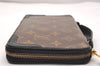 Authe Louis Vuitton Monogram Macassar Daily Organizer M60679 Travel Case 1975J