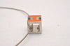 Authentic HERMES Cage De Ash H Cube Pendant Necklace Silver Orange Box 1976J