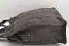 Authentic HERMES Vintage Her Line Ado MM Backpack Hand Bag Nylon Gray 1976K