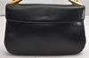 Authentic Christian Dior Trotter 2Way Hand Bag Leather Canvas Black 1977K