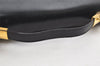 Authentic Christian Dior Trotter 2Way Hand Bag Leather Canvas Black 1977K