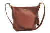 Authentic COACH Tassel Shoulder Cross Body Bag Leather 19889 Brown 1978K