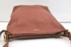 Authentic COACH Tassel Shoulder Cross Body Bag Leather 19889 Brown 1978K