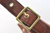 Authentic COACH Tassel Shoulder Cross Body Bag Leather 19889 Brown 1978K