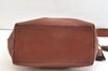 Authentic COACH Tassel Shoulder Cross Body Bag Leather 19889 Brown 1978K