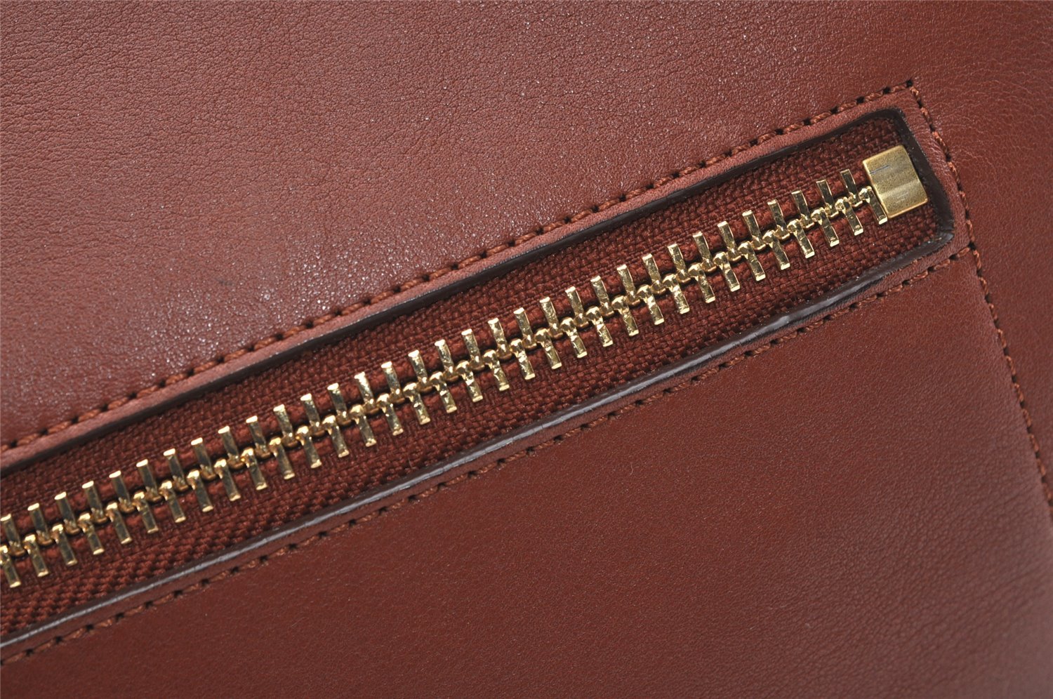 Authentic COACH Tassel Shoulder Cross Body Bag Leather 19889 Brown 1978K