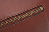 Authentic COACH Tassel Shoulder Cross Body Bag Leather 19889 Brown 1978K