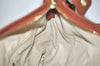 Authentic COACH Tassel Shoulder Cross Body Bag Leather 19889 Brown 1978K