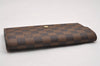 Authentic Louis Vuitton Damier Portefeuille Sarah Long Wallet N63209 LV 1979J