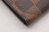 Authentic Louis Vuitton Damier Portefeuille Sarah Long Wallet N63209 LV 1979J