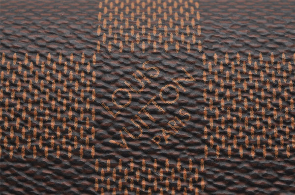 Authentic Louis Vuitton Damier Portefeuille Sarah Long Wallet N63209 LV 1979J