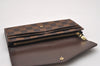 Authentic Louis Vuitton Damier Portefeuille Sarah Long Wallet N63209 LV 1979J